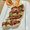 0264 Flamed Salmon Roll