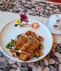 Changs Restaurant Gemüse Kanton Art - Mit gebackenem Hähnchen