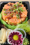 0275 Lachs, Avocado Tatar